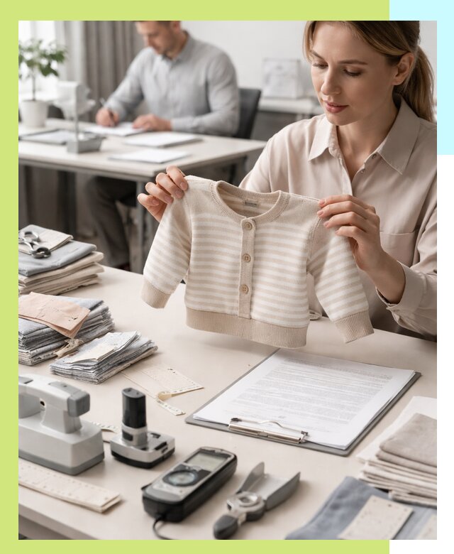 Сертификация детской одежды и текстильных изделий в Волхове