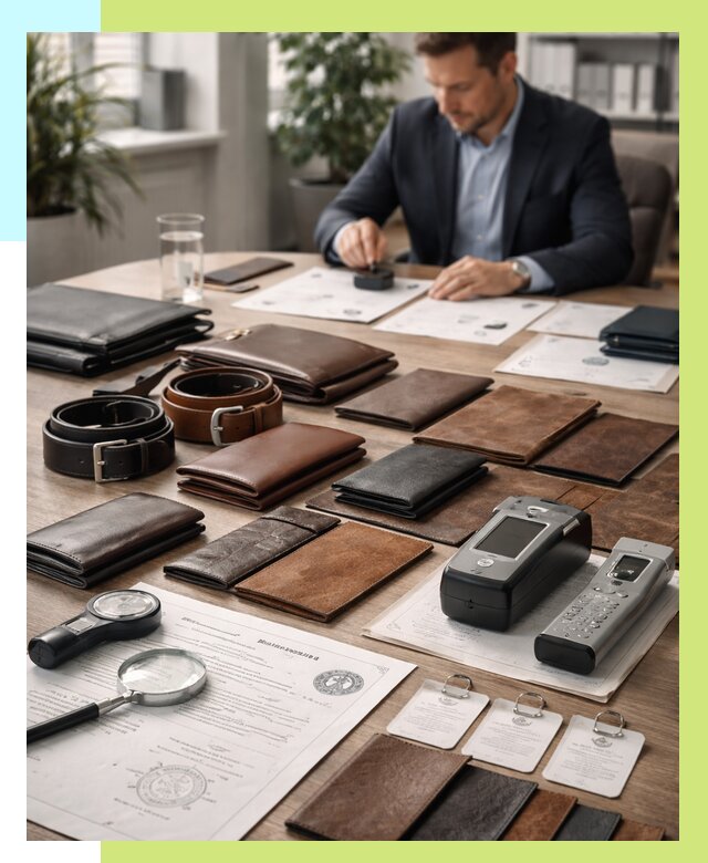 Сертификация кожаных изделий в Волхове от 12562 р. | Алешин-Влх