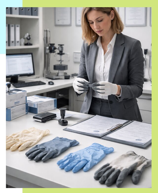 Сертификация перчаток в Волхове от 8898 р. | Алешин-Влх