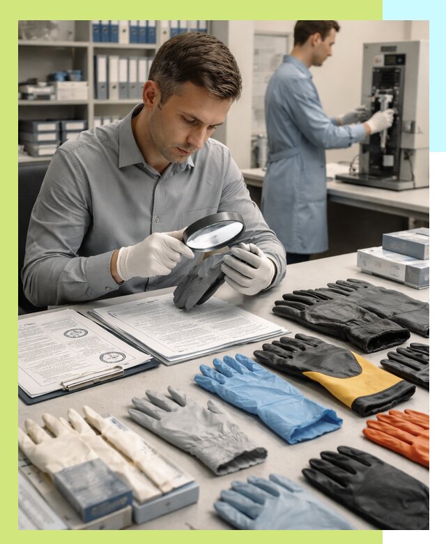 Сертификация перчаток и средств защиты продукции в Волхове