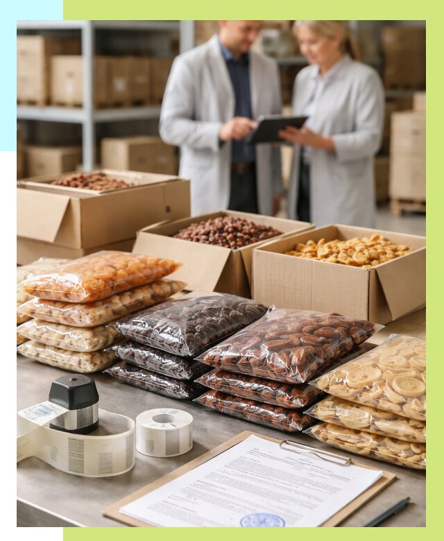 Сертификация сухофруктов в Волхове от 12562 р. | Алешин-Влх под ключ