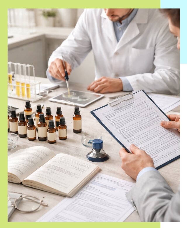 Сертификация эфирных масел и документация качества в Волхове