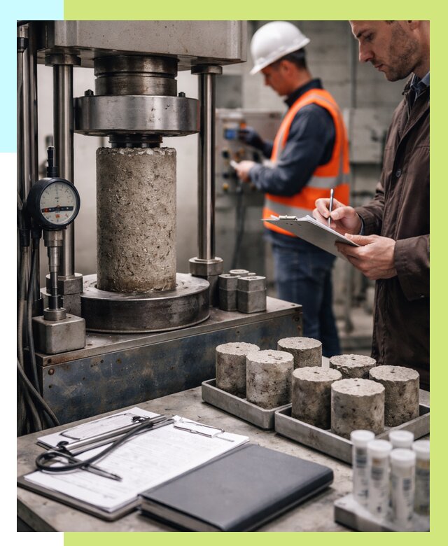 Сертификация бетона в Волхове от 31404 р. сертификат | Алешин-Влх