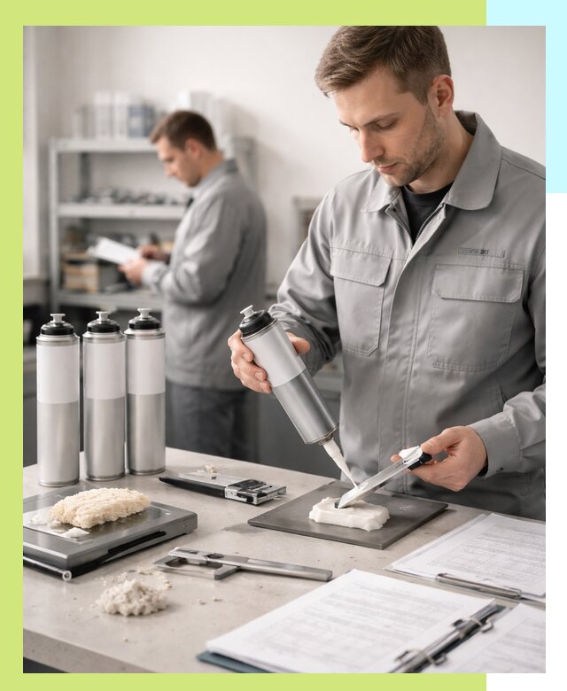 Сертификация монтажной пены и соответствие стандартам в Волхове