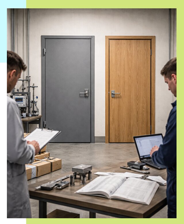 Сертификация дверей в Волхове от 8374 р. под ключ | Алешин-Влх