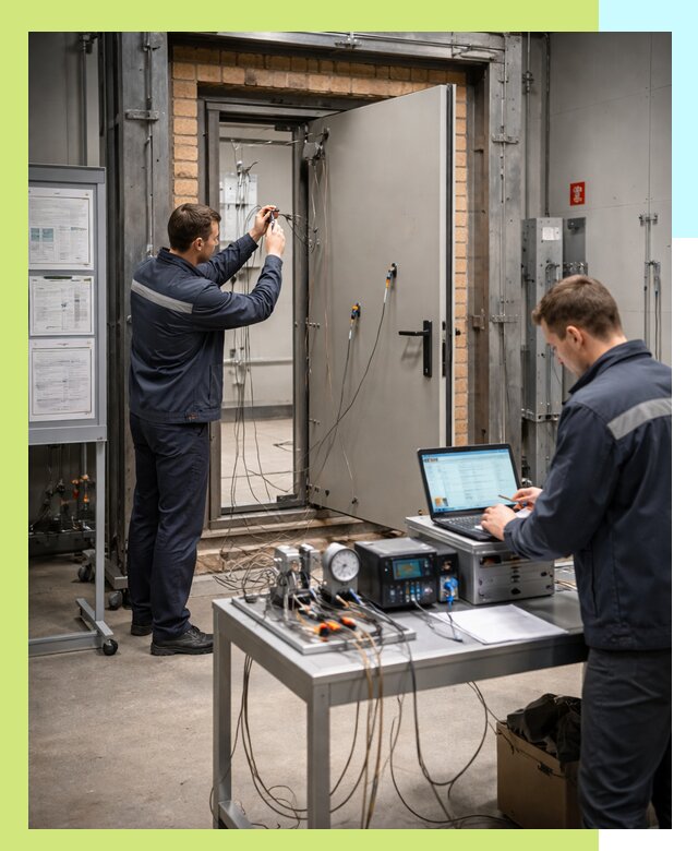 Сертификация противопожарных дверей в Волхове по ГОСТ и ТР