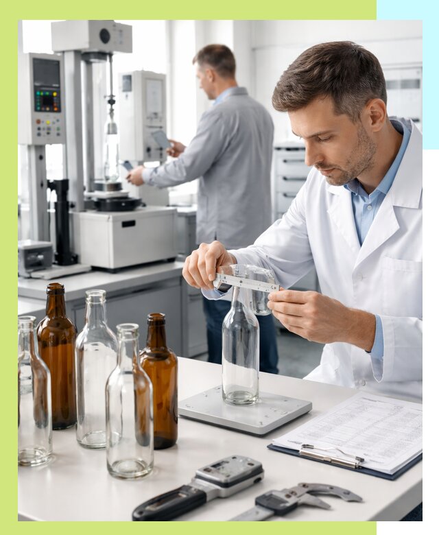 Сертификация стеклянных бутылок и сопутствующей упаковки в Волхове