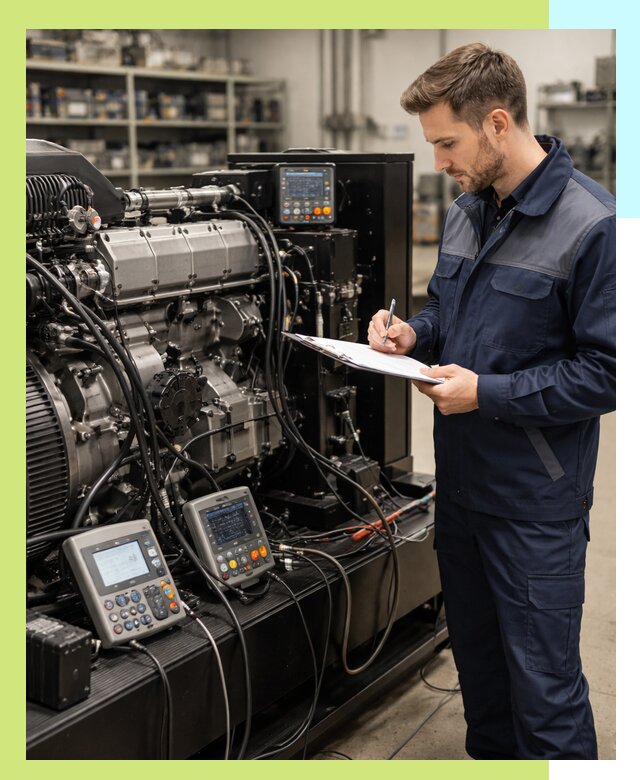 Сертификация дизельных генераторов и их оборудования в Волхове