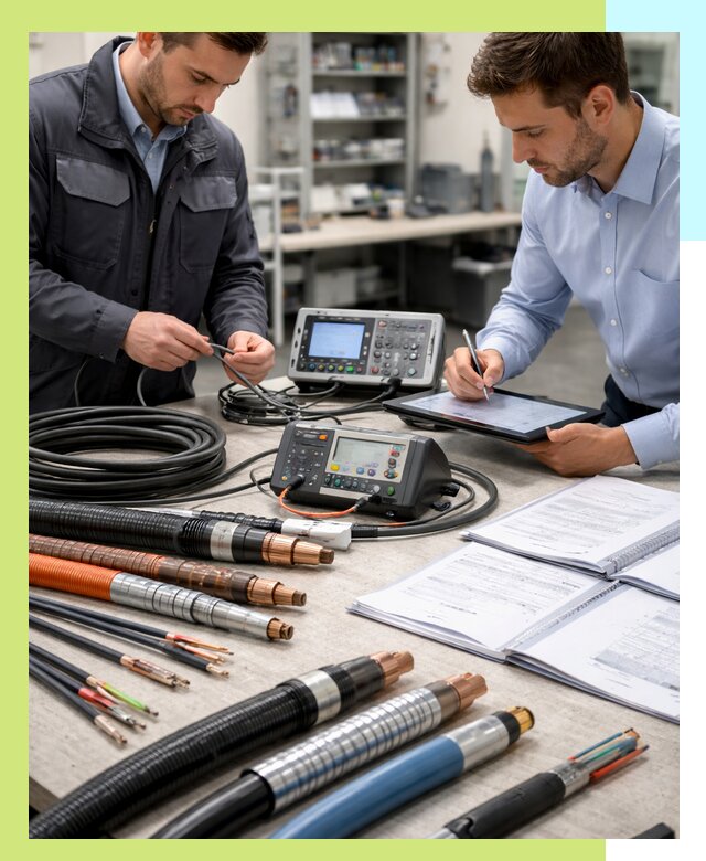 Сертификация кабеля и электропроводки в Волхове под ключ