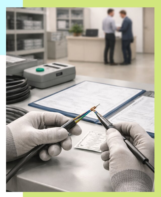 Сертификация провода в Волхове от 18842 р. в Алешин-Влх