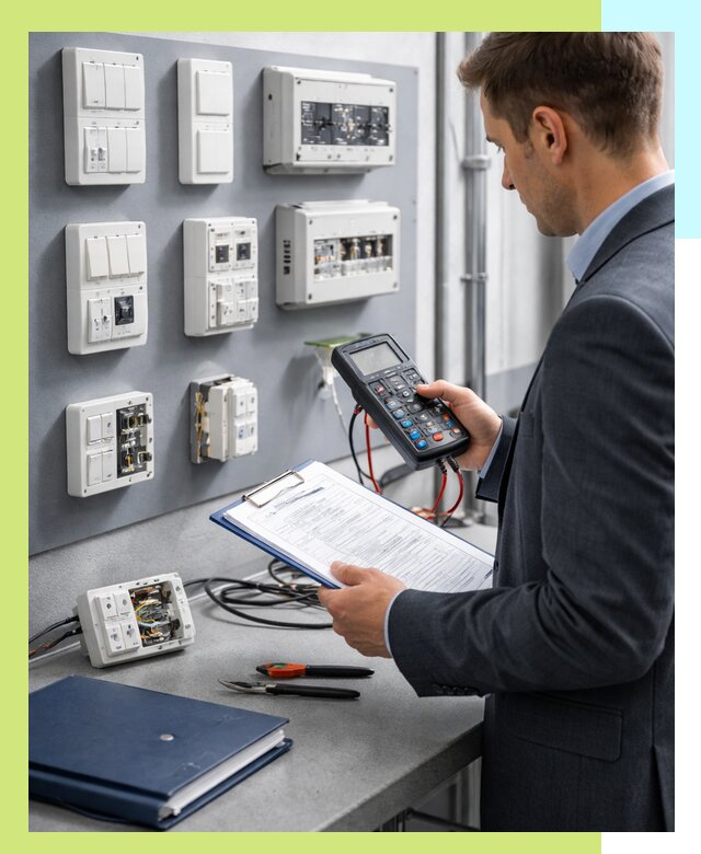 Сертификация электрических и автоматических выключателей в Волхове