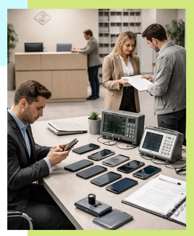 Сертификация телефонов в Волхове от 26170 р. под ключ | Алешин-Влх