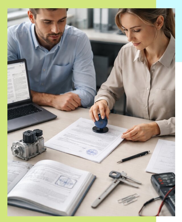 Выдача паспорта изделия и техническая экспертиза продукции в Волхове