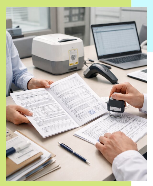 Оформление паспорта на товар и сопроводительных документов в Волхове