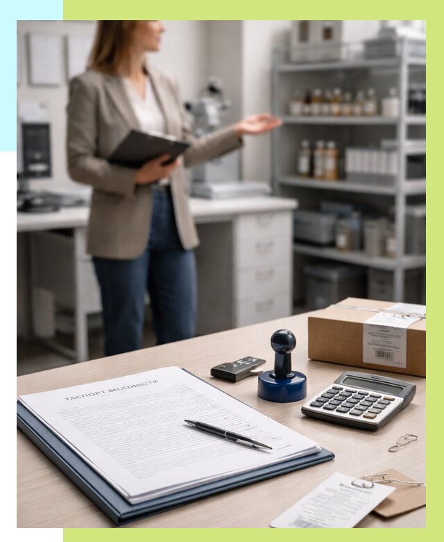 Паспорт безопасности продукции в Волхове от 4711 р. — Алешин-Влх