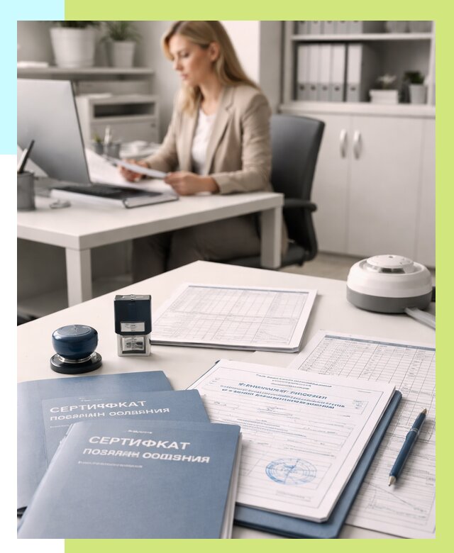 Сертификаты пожарной безопасности в Волхове от 15702 р. | Алешин-Влх