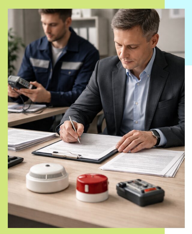 Получение добровольного пожарного сертификата в Волхове