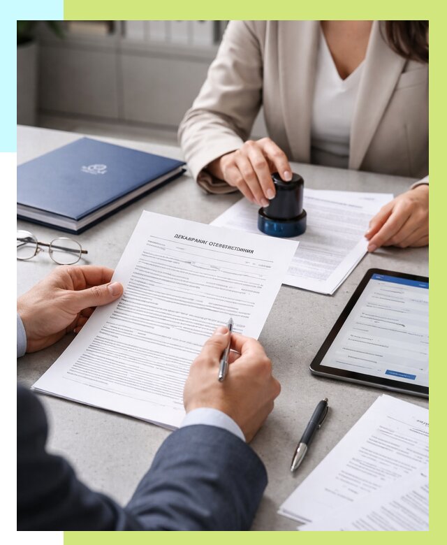 Декларация ГОСТ Р в Волхове от 8898 р оформить в Алешин-Влх