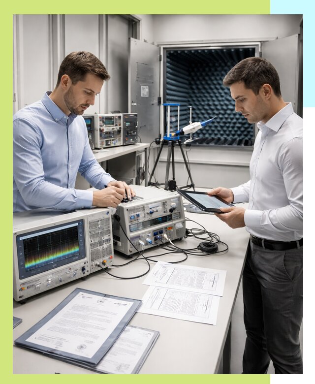 Оформление и выдача сертификата ЭМС для продукции в Волхове