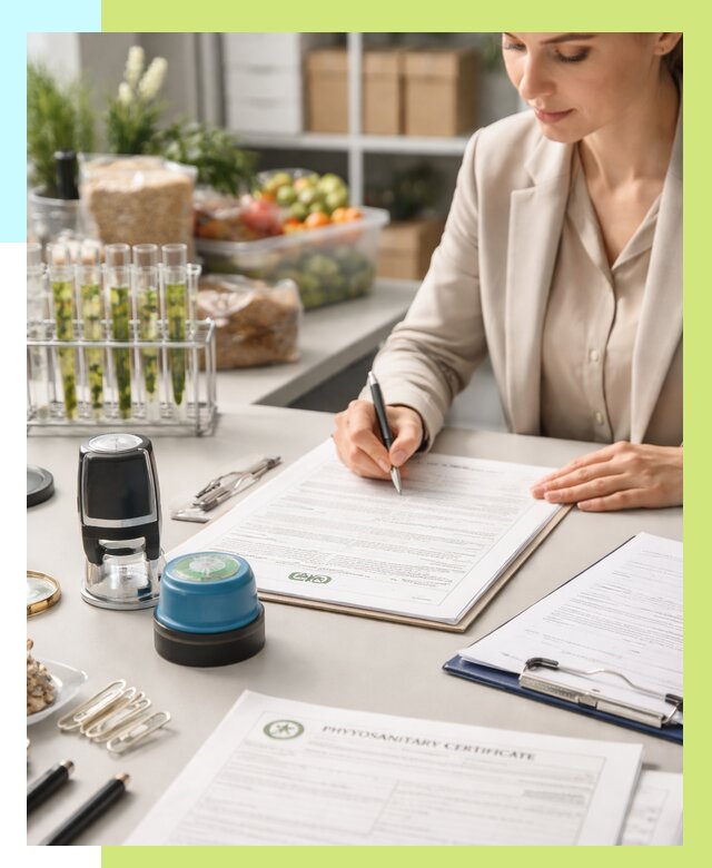 Фитосанитарный сертификат оформить в Волхове от 4711 р. | Алешин-Влх