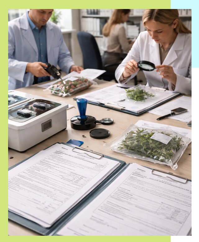 Оформление карантинного сертификата для растений в Волхове