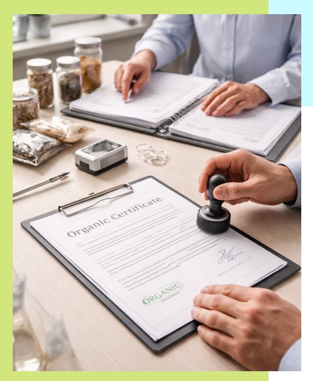 Получение органик сертификата для продукции в Волхове