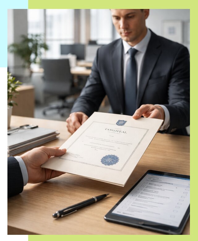 Сертификат ISO 30301 в Волхове от 36638 р. | Алешин-Влх - под ключ