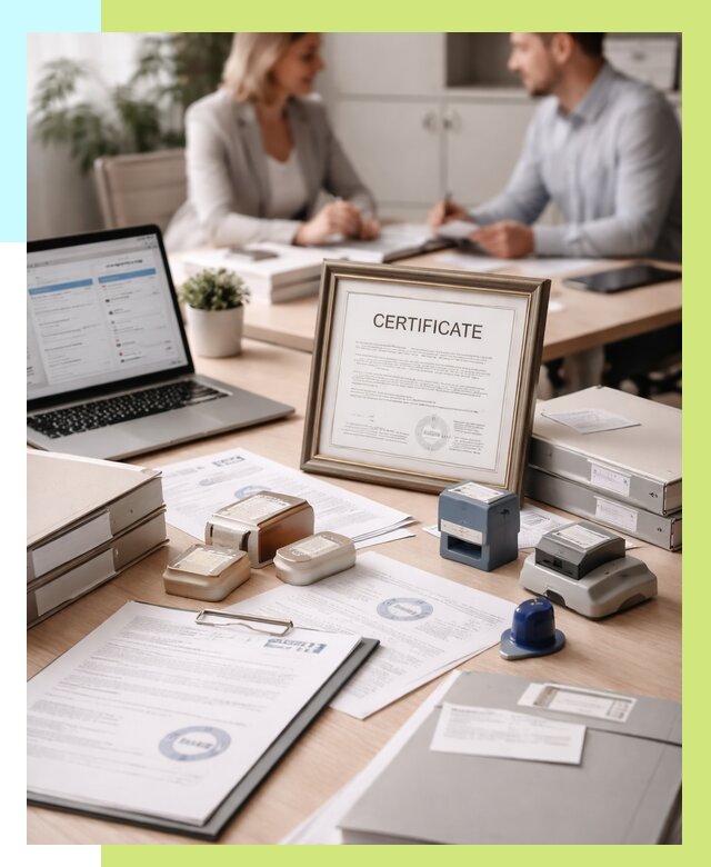 Сертификация компании в Волхове от 47106 р. | Алешин-Влх — заказ